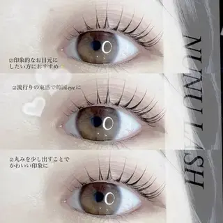 マツエク・マツパ miyu/圧倒的モチ /韓国風束感のマツエク・マツパデザイン