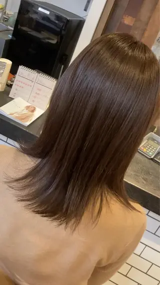 カラー 瓦井 慧のヘアスタイル