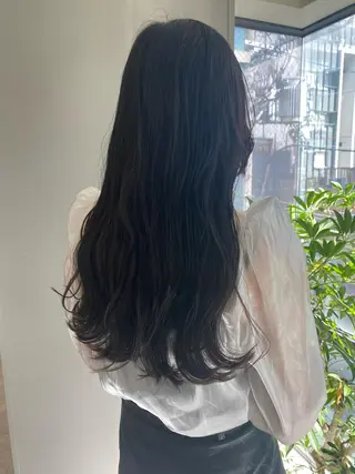 ロング カラー ヘアアレンジ ボブ /ニュアンス/ satomi🧸💖のヘアスタイル