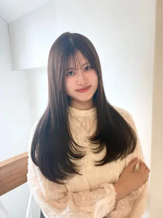 ロング カラー amoretto _kokoroのヘアスタイル