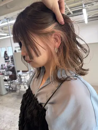 カラー fand / HINAのヘアスタイル