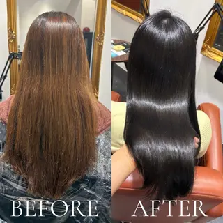 ミディアム カラー 村上｜髪質改善 プロデュースのヘアスタイル