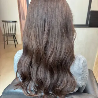 ロング 木村 夢のヘアスタイル