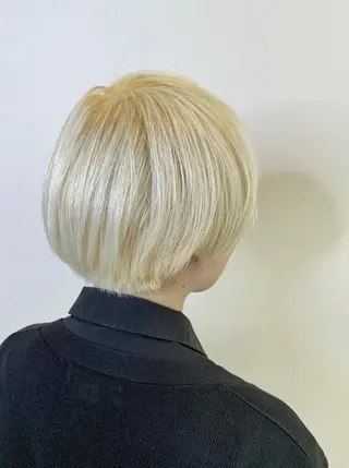 ショート カラー ヘアアレンジ 美容室sand 横浜のヘアスタイル