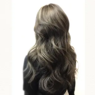 ミディアム セミロング ロング カラー 岩崎 よしの /BRAT/築地口のヘアスタイル
