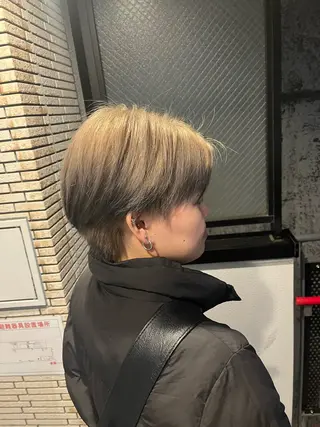 ショート ブリーチモデル募集 ʟᴇɪ.れいのヘアスタイル