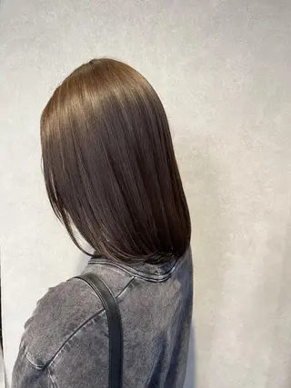 セミロング 栗本 博史のヘアスタイル