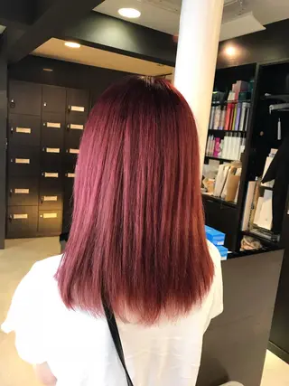 セミロング ❤️MASAKO❤️ 🌸🩷エクステ🩷のヘアスタイル