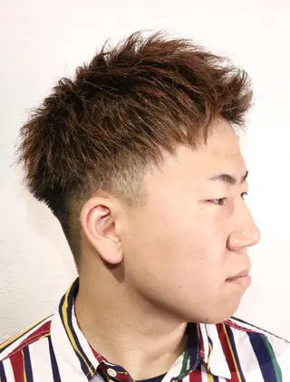 ショート メンズ 【男性専門】岩崎凌 ✂︎楽しい時間を!のヘアスタイル