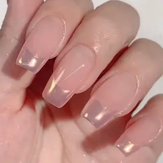 ミディアム カラー ヘアアレンジ ネイル Aayley アイリ―サロンのネイルデザイン