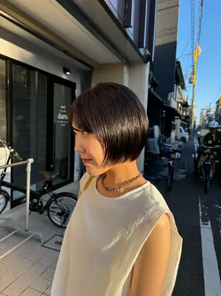 ショート マツダ レンのヘアスタイル