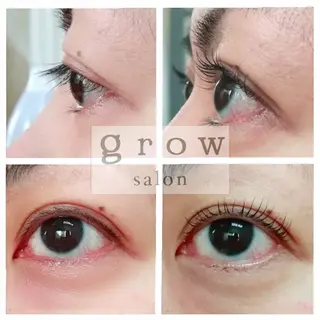 マツエク・マツパ grow salon所属・アイリスト TOMOMIのマツエク・マツパデザイン