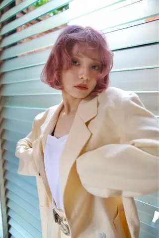 ミディアム nessヤマサキ リュウタのヘアスタイル