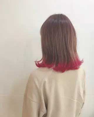 ミディアム 吉田 典弘のヘアスタイル