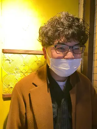 パーマ 東田 恋のヘアスタイル