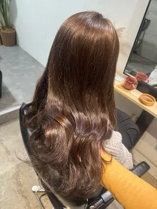 ロング 艶カラー 🩵NATSUKIのヘアスタイル