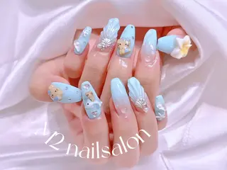 ネイル 長さだし専門店 M2　rikaのネイルデザイン