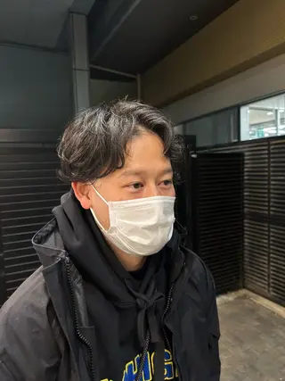 メンズ パーマ/メンズ/ 髪質改善YUKIのヘアスタイル