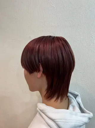 ショート カラー メンズ 🫧ハイトーン/ ブリーチ🫧白石航汰のヘアスタイル