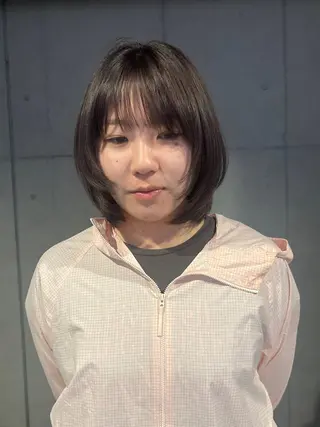 ミディアム カラー 韓国ヘア/wカラー レイヤー/RIN🎀のヘアスタイル