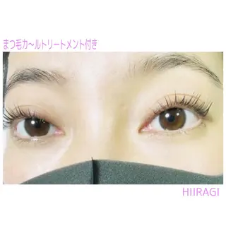 マツエク・マツパ 美容室 HIIRAGIのマツエク・マツパデザイン