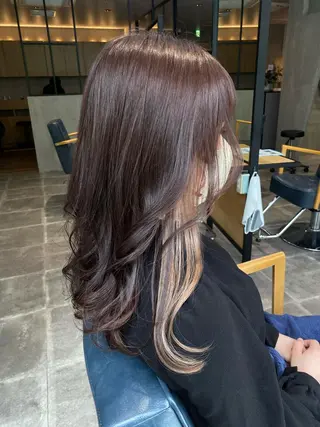 ミディアム カラー 【透明感、艶髪】西村 有司のヘアスタイル