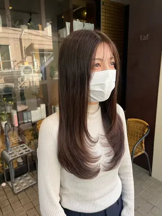 ロング しのはら まどかのヘアスタイル