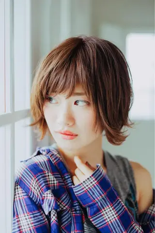 ショート カラー 🌿ヤマグチ ユウキ🌿のヘアスタイル