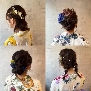 ヘアアレンジ 本田 留菜のヘアスタイル