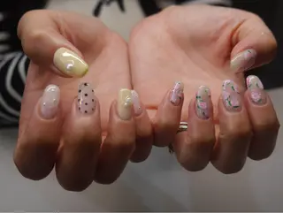 ネイル 𐂃 colorer𐂃のネイルデザイン