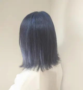 セミロング カラー メンズ/パーマ特化 /波巻き/林洋平のヘアスタイル