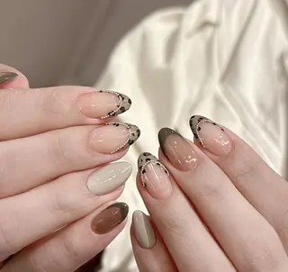 ネイル By moonネイル 🌷ワンホン/韓国風のネイルデザイン