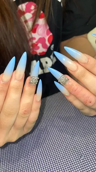 ネイル RICO Nail パーツつけ放題🌈のネイルデザイン
