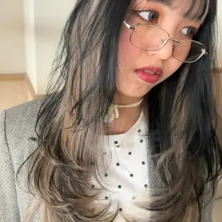 ロング カラー 透明感カラー/ ニュアンスヘア🪽のヘアスタイル