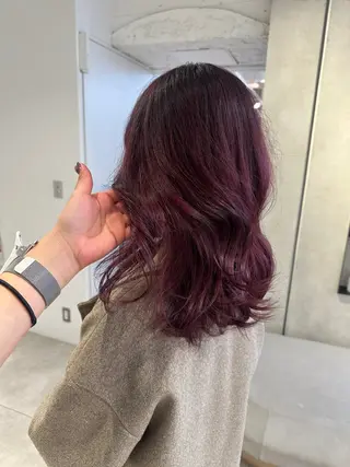 ロング カラー 韓国ヘアメンズ・レデ ィース特化ミクのヘアスタイル