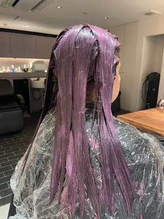ロング 髪質改善✨高級カラー 野井琢生のヘアスタイル