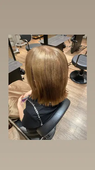 セミロング 鈴木 大和のヘアスタイル