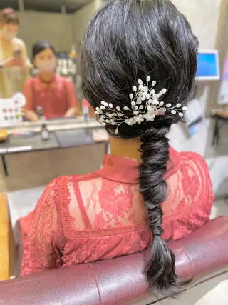 ロング 内藤 まどかのヘアスタイル
