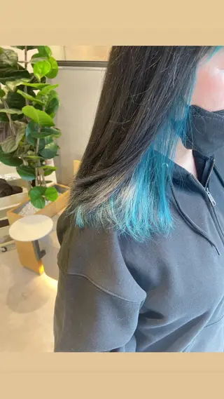 ミディアム カラー 城間 晴人のヘアスタイル