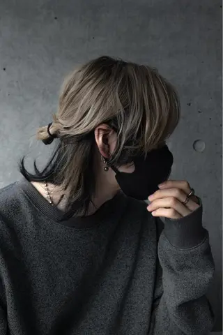 カラー メンズ 高島 悠吾のヘアスタイル