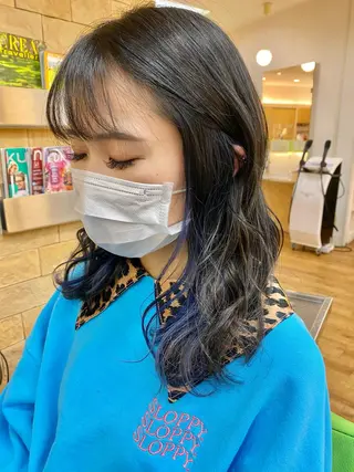セミロング 宇賀 芹加のヘアスタイル