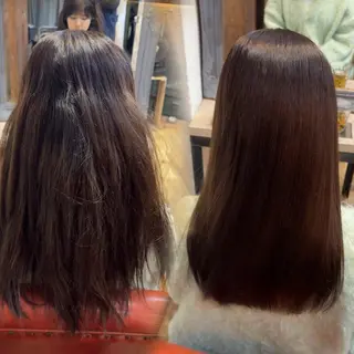 セミロング 福士 未来のヘアスタイル