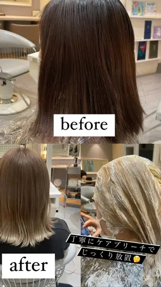 セミロング FLAPPER所属・コテ巻きパーマ /パーマ/亀井のヘアスタイル