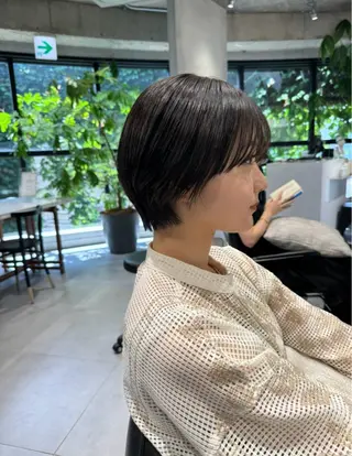 ショート risa 。のヘアスタイル