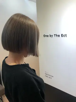 ショート カラー 片山美穂 心斎橋・なんばのヘアスタイル
