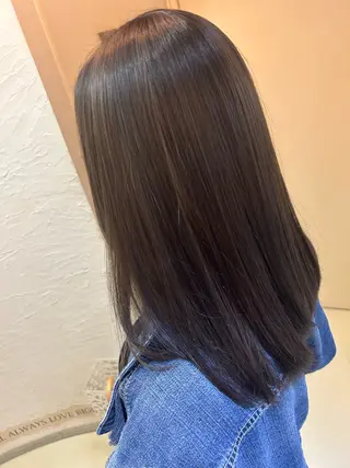 ミディアム カラー 天神カラーモデル募集 nanaのヘアスタイル