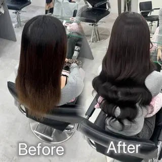 ロング 横浜 エクステ🎀/ アレンジ🌙┊︎もものヘアスタイル