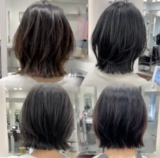 ショート 縮毛矯正 特化生田のヘアスタイル