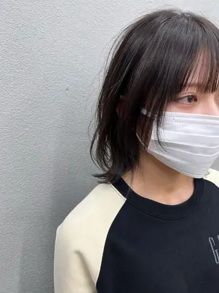 ショート カラー 🌱小顔魅せショート 髪質改善カラー/泉綺のヘアスタイル