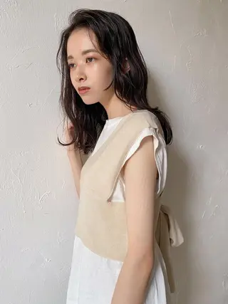 セミロング カラー 神原 ありさのマツエク・マツパデザイン